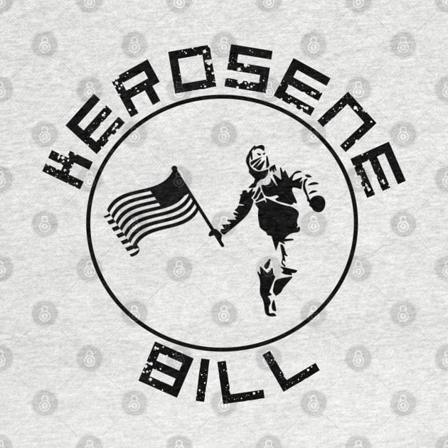 Kerosene Bill (Wrap Text Black - Left) by KeroseneBill